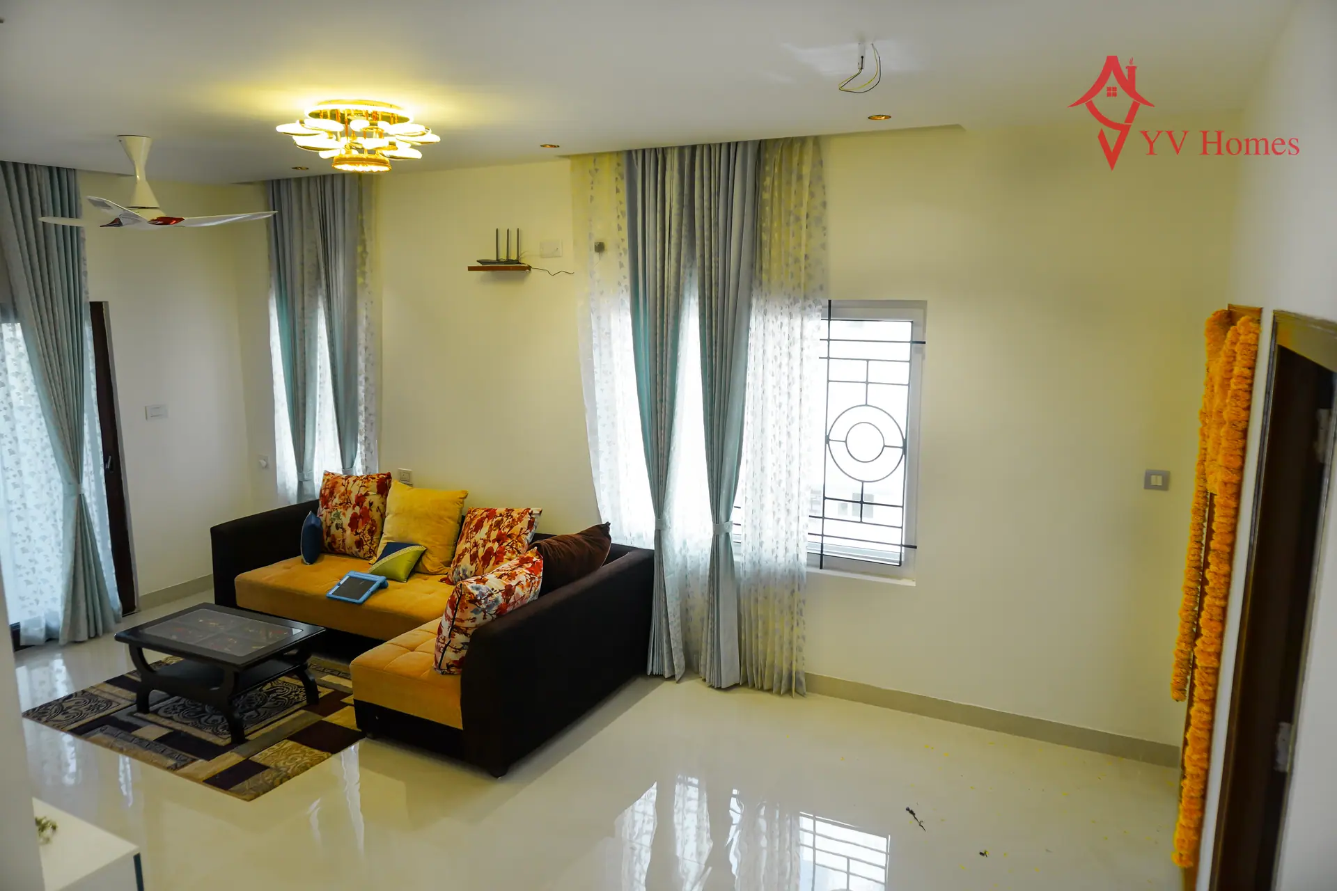 A room finished by YV Homes
