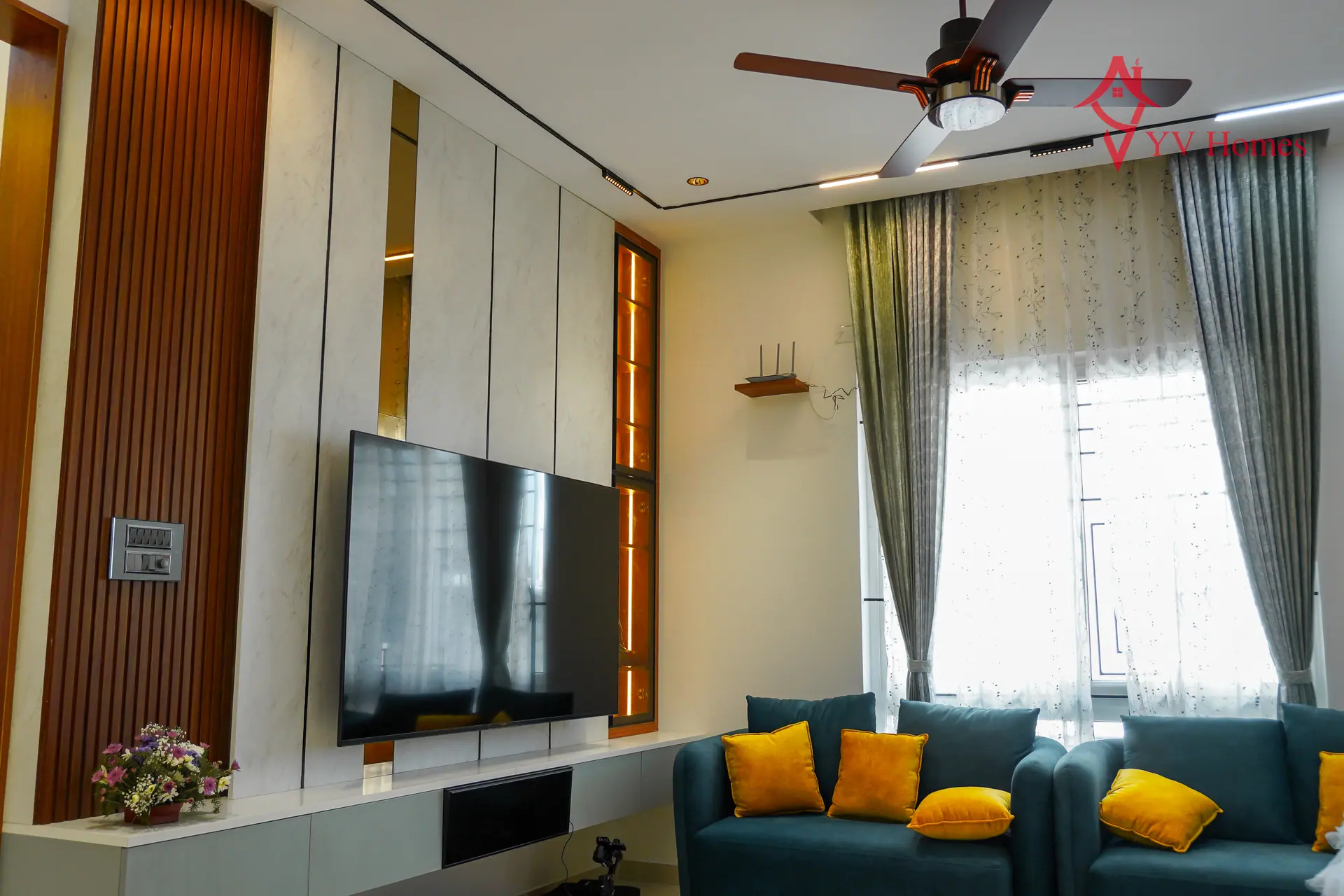 A room finished by YV Homes