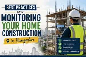 Best Practices for Monitoring Your Home Construction in Bangalore